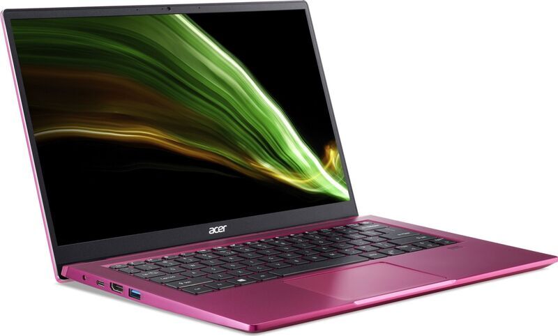 Acer Swift 3 SF314-51 | i7-1165G7 | 14" | 16 GB | 1 TB SSD | FP | punainen | Win 11 Home | DE 2