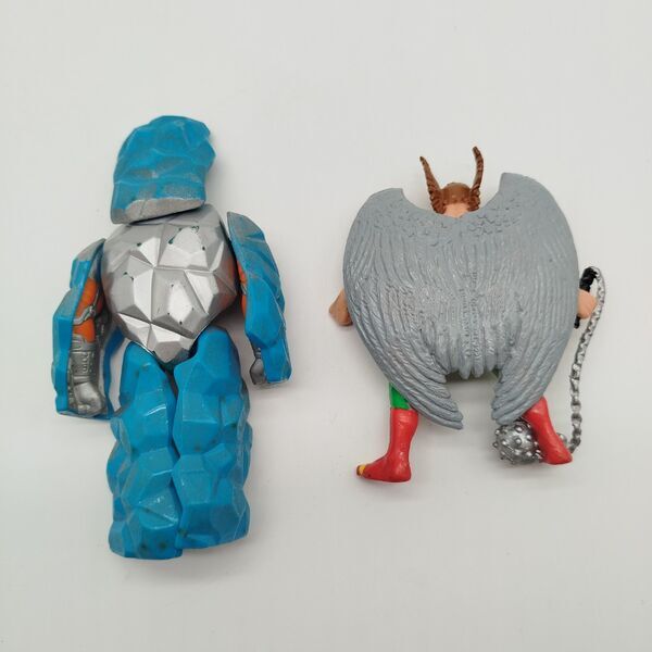 Actionfiguren Set von 2 - ROKKON 1986 & Hawkman 1991, Sammlerfiguren | mehrfarbig 2