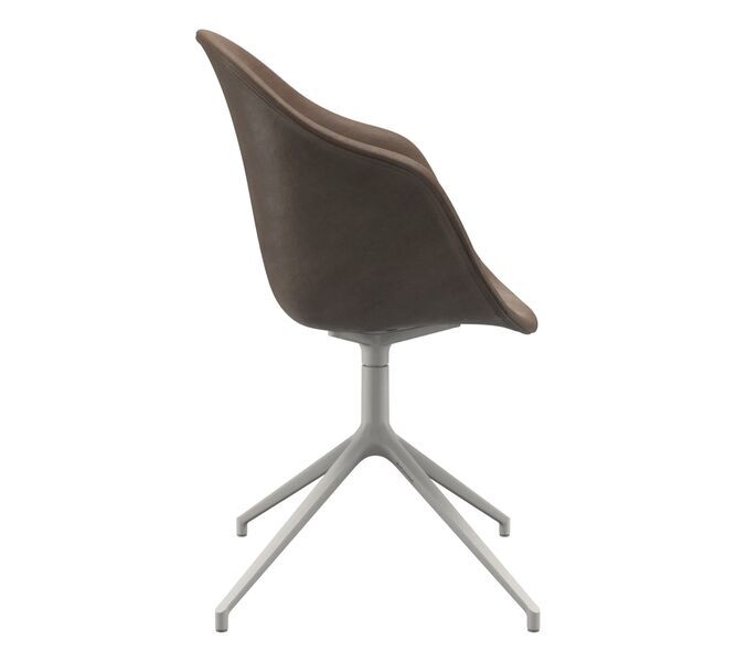 Adelaide armchair Essizimmerstuhl velvet brown | brown, image 1 of 4