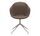 Adelaide armchair Essizimmerstuhl velvet brown | brown, thumbnail 2 of 4