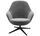 Adelaide armchair with swivel function velvet 3030 gray | grey, thumbnail 2 of 3
