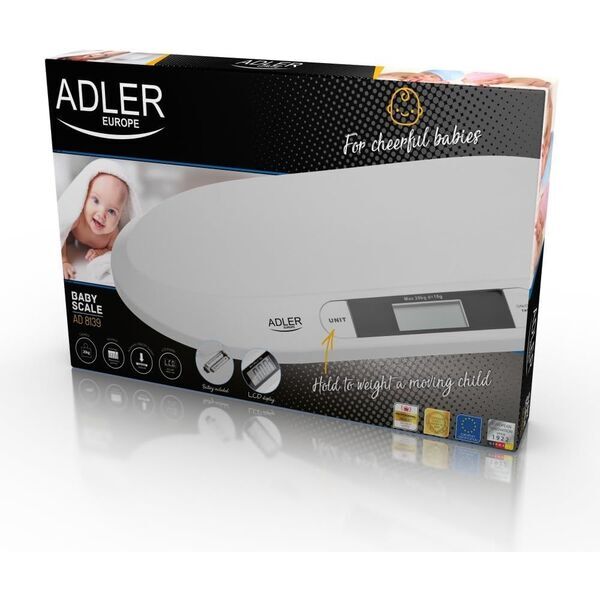 Adler Europe AD8139 Babywaage | multicolored 3