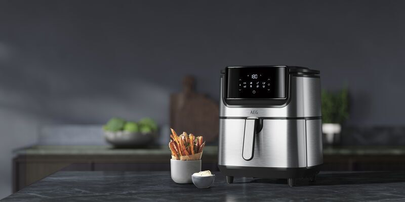 AEG AF6-1-6ST Gourmet 6 deep fryer | silver/black 2