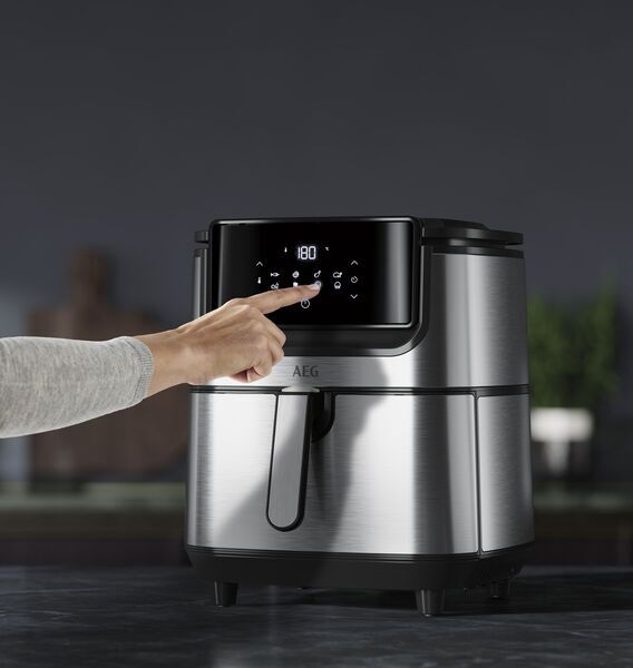 AEG AF6-1-6ST Gourmet 6 deep fryer | silver/black 3