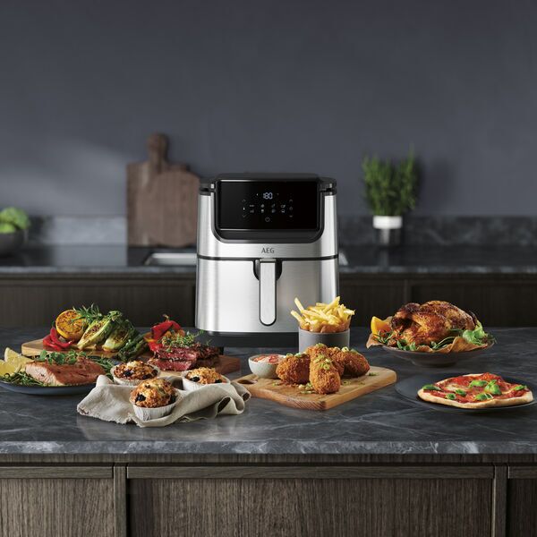 AEG AF6-1-6ST Gourmet 6 deep fryer | silver/black 4