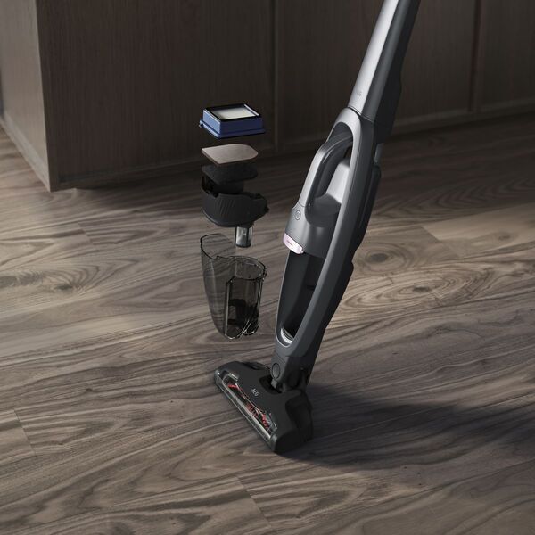 AEG QX8-2-ANIM Akku-Staubsauger | grau 5