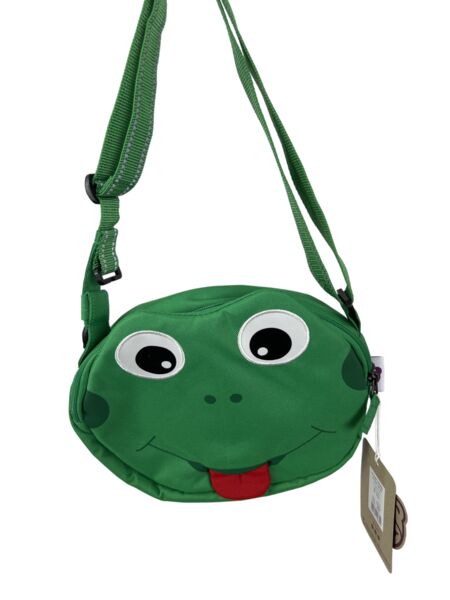 Affenzahn Mini Freund Finn Frosch Kindertasche | green 4