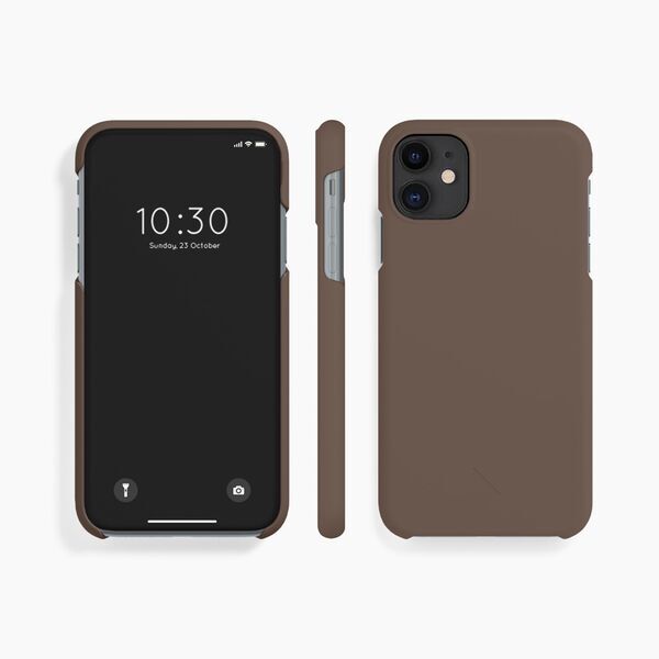 agood™ cover di origine vegetale | iPhone 11 | Earth Brown