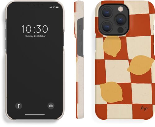 agood plant-based phone case | iPhone 13 Pro | Bings Lemons