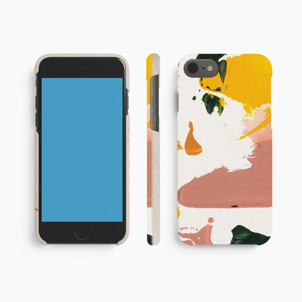 agood™ plant-based telefoonhoesje | iPhone 7/8/SE (2020/22) | Color Splash