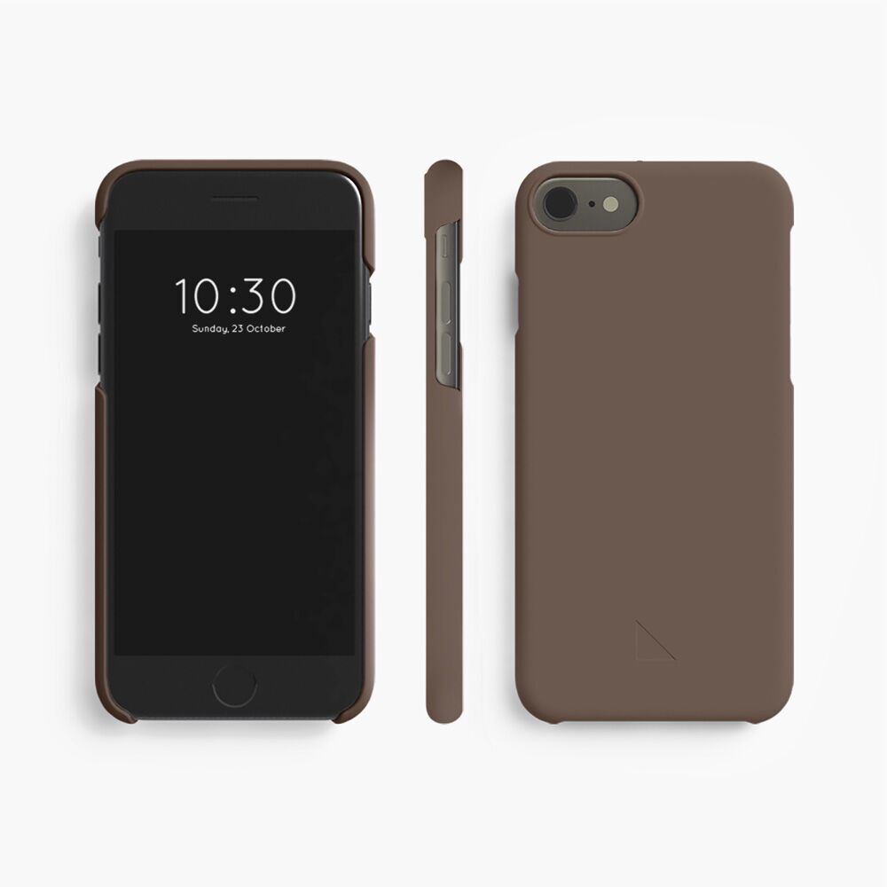 agood™ plant-based telefoonhoesje | iPhone 7/8/SE (2020/22) | Earth Brown