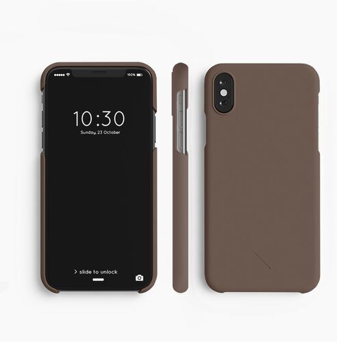 agood plant-based phone case | iPhone X/XS | Earth Brown