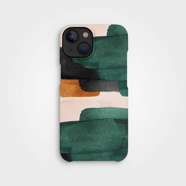 agood™ capa para telemóvel à base de plantas | iPhone 13 Mini | Teal Blush