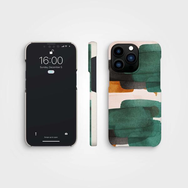 agood plant-based Handyhülle | iPhone 13 Pro | Teal Blush 2