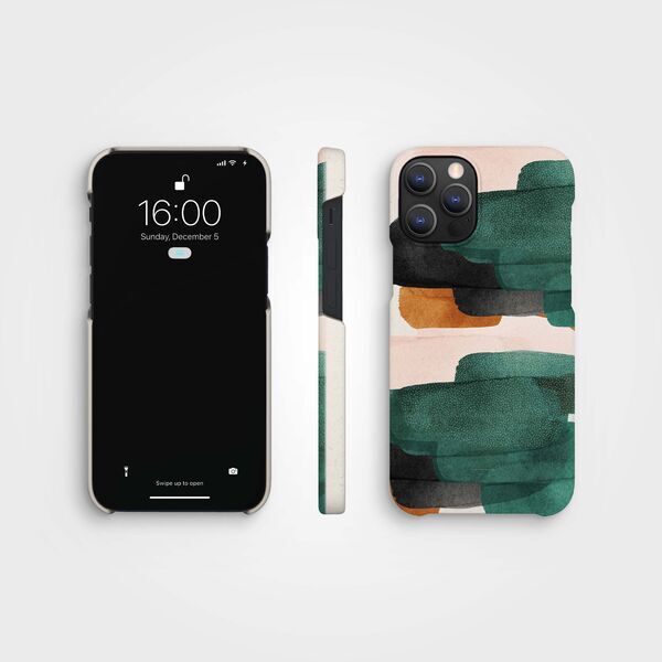 agood plant-based Handyhülle | iPhone 12/12 Pro | Teal Blush 2