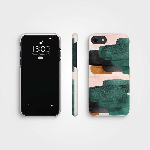 agood plant-based phone case | iPhone 7/8/SE (2020/22) | Teal Blush, image 2 of 2