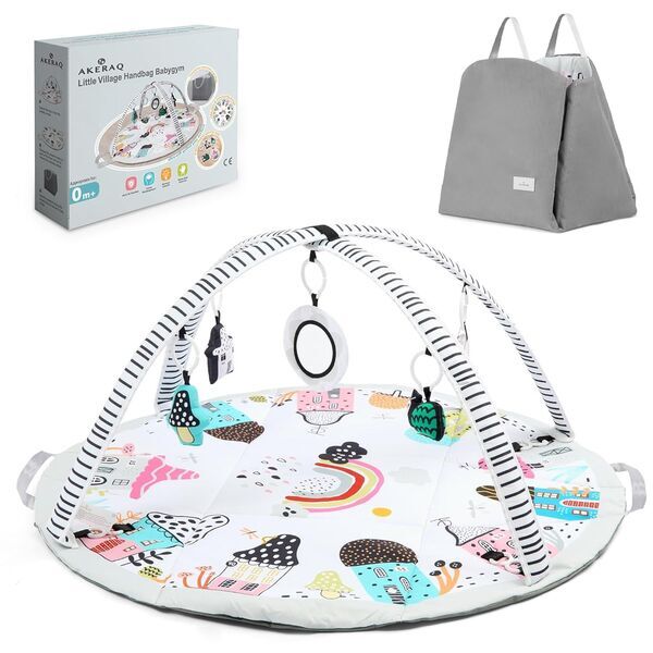 Akeraq Baby Spielbogen 2-in-1 | večbarven 1