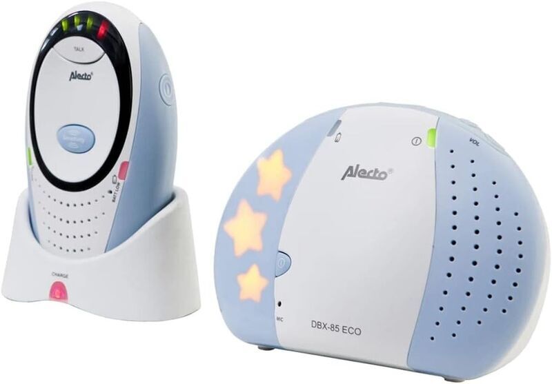 Alecto DBX-85 Digitale Eco Dect Babyphone | white/blue 1