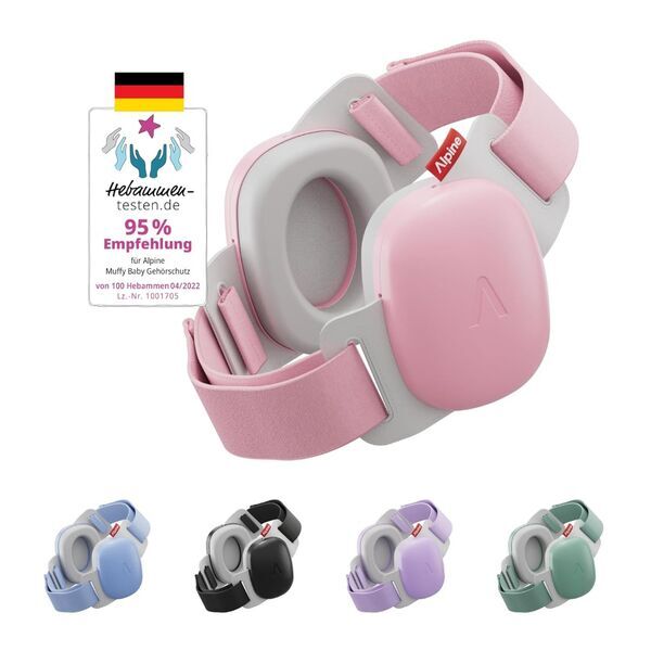 Alpine Muffy Baby Gehörschutz | pink 1