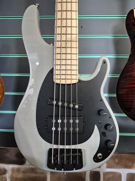 Alusonic Django Standard 5 Gloss Audi RS Nardo Grey 2011 5-String Bass | Gloss Grey, image 4 of 5