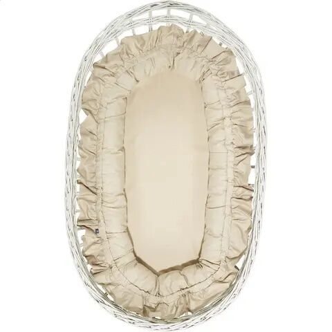 Alvi Bundle Set Stubenwagen Birthe and Schlummernest Volant | beige 2