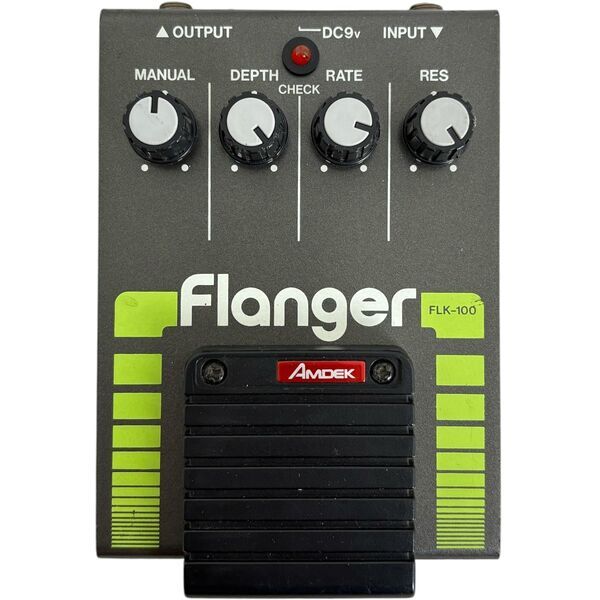 Amdek FLK-100 Flanger Effect Pedal | original, image 1 of 5