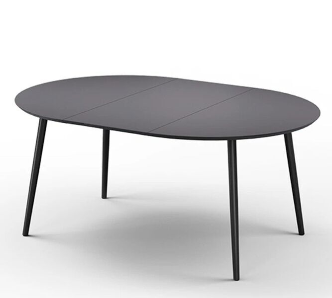 Amelia dining table Black Ø120 cm | black, image 4 of 4