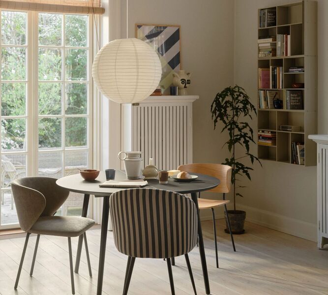 Amelia mesa de jantar Black Ø120 cm | preto, image 1 of 5