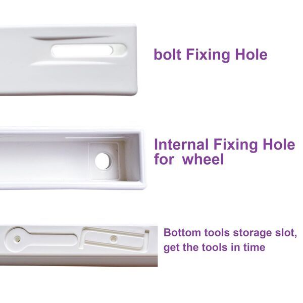 Amoxum Rollen for Stokke Tripp Trapp | white 3