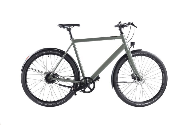 Ampler Bikes Axel (2020) | Diamant | grün | 58 cm | 1000 - 1500 km 1
