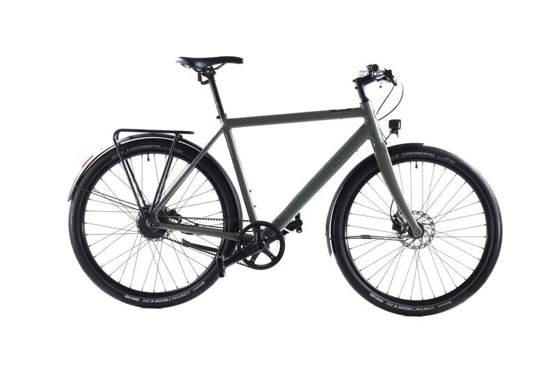 Ampler Bikes Axel (2022) | Diamant | grün | 27.5" | 54 cm | M | 500 - 1000 km 1