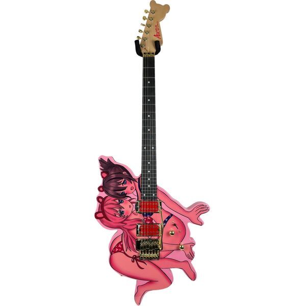 Anime Girls Guitar - Pink | pink, image 2 of 4