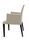Anna SO1384 armchair leather Buchenholz white | white, thumbnail 1 of 4