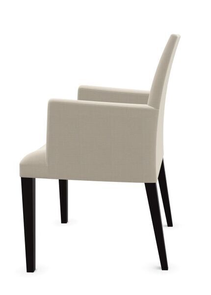 Anna SO1384 armchair leather Buchenholz white | white, image 1 of 4