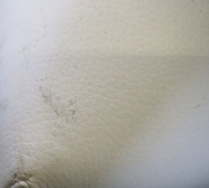 Anna SO1384 armchair leather Buchenholz white | white, image 4 of 4
