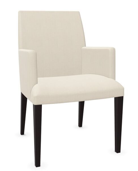 Anna SO1384 armchair leather Buchenholz white | white, image 1 of 5