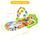 Aomig Piano Gym Play Mat Green Animal Family | verde thumbnail 2/3