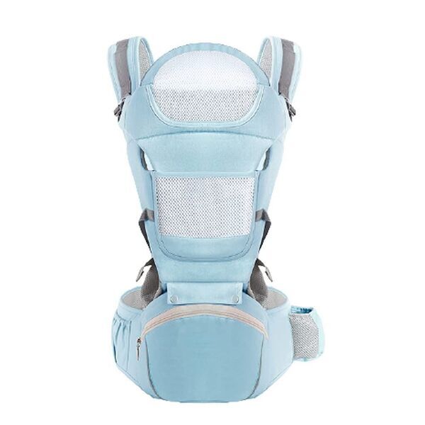 App Life Ergonomischer Babyrucksack | Version Englisch | light blue 2