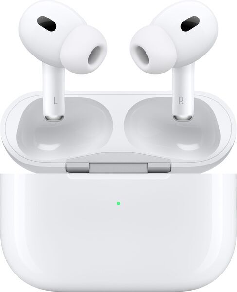 Apple AirPods Pro 2 | biały | Etui do ładowania (MagSafe) | Lightning