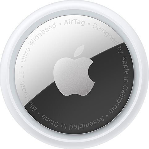 Apple AirTag | Confezione da 1 | argento/bianco
