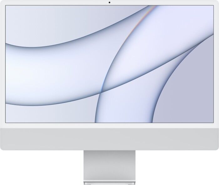Apple iMac 2021 M1 | 24" | 8 GB | 256 GB SSD | 7-Core GPU | argento | FR
