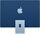 Apple iMac 2021 M1 | 24" | 8 GB | 1 TB SSD | 7-Core GPU | blau | kompatibles Zubehör | DE thumbnail 3/3