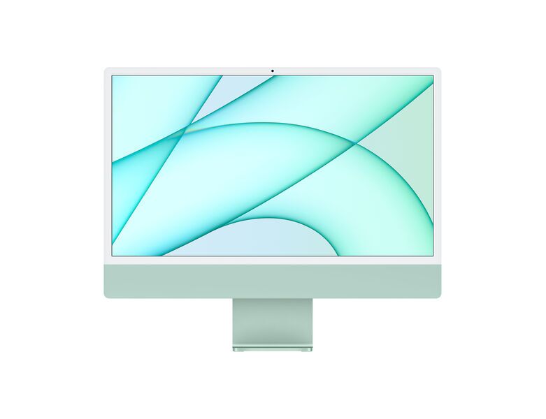 Apple iMac 2021 M1 | 24" | 8 GB | 256 GB SSD | 8-Core GPU | grøn | DE