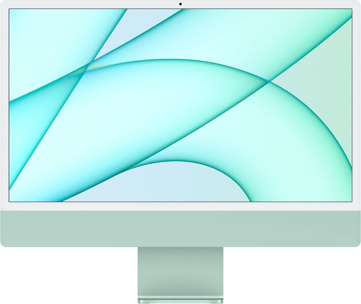 Apple iMac 2021 M1 | 24" | 16 GB | 1 TB SSD | 7-jedrni grafični procesor | Zelen | Združljiva dodatna oprema | FR, image 1 of 3