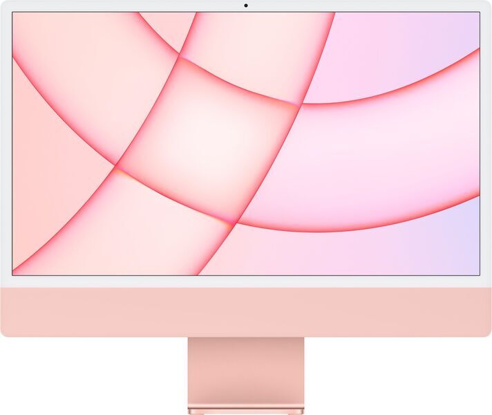 Apple iMac 2021 M1 | 24" | 8 GB | 2 TB SSD | 8-Core GPU | Rosé | Accessori universali compatibili | IT, image 1 of 3