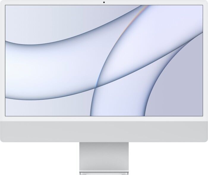 Apple iMac 2021 M1 | 24" | 8 GB | 256 GB SSD | 7-Core GPU | prateado | acessórios Apple | PT 1