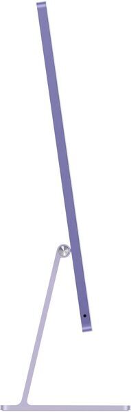 Apple iMac 2024 M4 10 Core | 24" | 16 GB | 256 GB SSD | Standard glass | purple | Apple accessories | NL, image 2 of 3