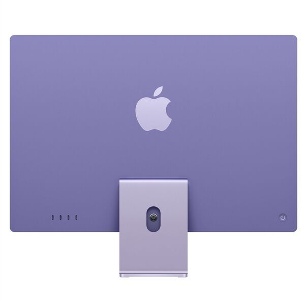 Apple iMac 2024 M4 10 Core | 24" | 16 GB | 256 GB SSD | Standard glass | purple | Apple accessories | NL, image 3 of 3