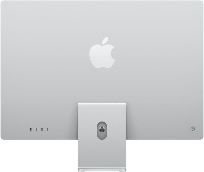 Apple iMac 2024 M4 10 Core | 24" | 24 GB | 512 GB SSD | Standard glass | silver | compatible accessories | FR, image 3 of 3