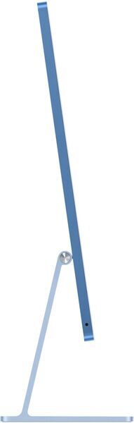 Apple iMac 2024 M4 8 Core | 24" | 16 GB | 256 GB SSD | blue | compatible accessories | DE, image 2 of 3